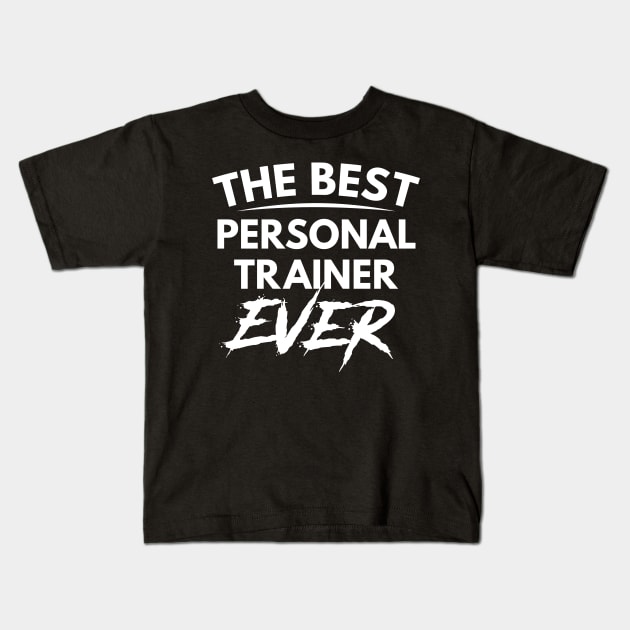 personal trainer gift for fitness yoga personal trainer Kids T-Shirt by Pharmacy Tech Gifts